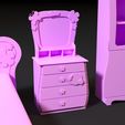 10015.jpg Furniture set for barbie dolls