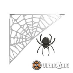 cuadro-4.jpg Archivo 3D Aplique de araña para Halloween!!!・Modelo imprimible en 3D para descargar