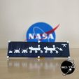 00002.jpg Free STL file NASA Rover Family Plate・3D printable model to download