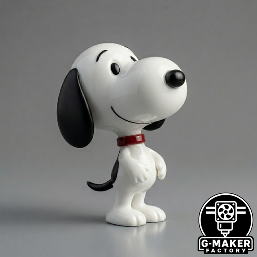 👽 Snoopy 2・ 3D File for 3D printing・Cults