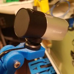 20180117_212345.jpg Fichier 3D gratuit Adaptateur Microsoft Lifecam・Design à télécharger et à imprimer en 3D