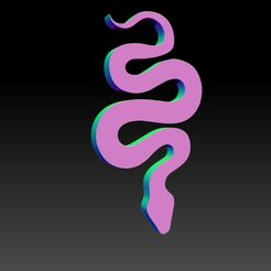 snakeeee.jpg Файл OBJ Змея・3D-печать дизайна для загрузки