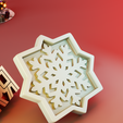 render_PP001.png Christmas Snowflake Tray