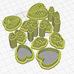 asdasdasdasdasd.png STL file AFFORDABLE POLYMER AIRDRY CLAY CUTTER 16PCS SET 20220517 with 30 pcs BONUS CUTTERS・3D printable design to download, POLYMER_CUTTERS_DESIGNS