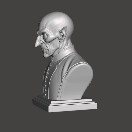nosferatu3.png Classic Nosferatu Bust Vampire Bust Horror