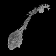 1.png Topographic Map of Norway – 3D Terrain