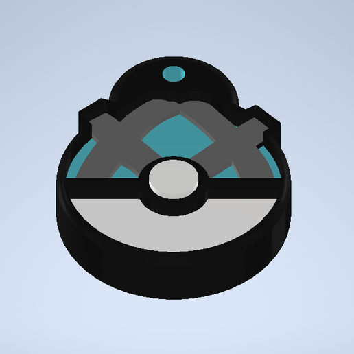 🐉 Pokemon Netball Keychain V1・Free STL File for 3D printing・Cults