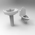 1.jpg Bathroom Furniture - 1-35 scale diorama accessory
