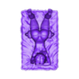 phone holder-4.stl STL file Sexy naked phone holder lady!・3D printer model to download
