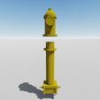 Fire Hydrant 1.jpg TMNT TEENAGE MUTANT NINJA TURTLES "SEWER LAIR" PLAYSET FIRE HYDRANT (COMMERCIAL VERSION)