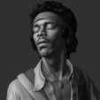 02.jpg Jimi Hendrix 3D print model