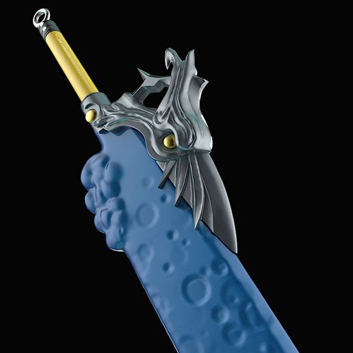 🗡️ Brotherhood Sword - Final Fantasy X・ STL File for 3D