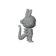 gris5.png Labubu Freezer – Figura STL Fan Art para Impresión 3D