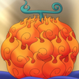 Capture d’écran 2018-01-05 à 12.43.53.png Archivo STL gratis One Piece - ACE fruta en llamas・Objeto para impresora 3D para descargar, orangeteacher
