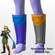 5.jpg Link Hyrule Warrios Armor 3D Print Files Stl
