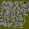 Captura2.png Disney typography cookie cutter - Disney alphabet cookie cutter - Disney alphabet cutter