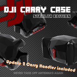 CULTS Case V2 handle.png DJI FPV - CARRY CASE Stealth Edition
