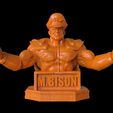 mbison.124.jpg M Bison bust 3D print model