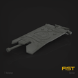 F02.png STL file Fist Marine Standard Banner・Design to download and 3D print, hpbotha
