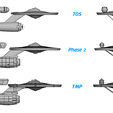 _preview-phase2-compare1.png Phase II Enterprise and additional Constitution class variants: Star Trek starship parts kit expansion #19