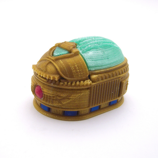 Scarab Beetle Box (with secret lock)
