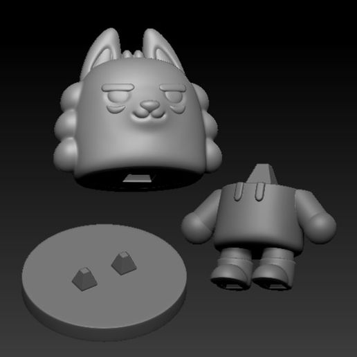 🐺 PPULBATU CHOI YONG MEONG TXT・ STL File for 3D printing・Cults