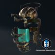 Dead-Space-Helmet-Exploded.jpg Dead Space Level 1 Engineer Helmet - 3D Print Files
