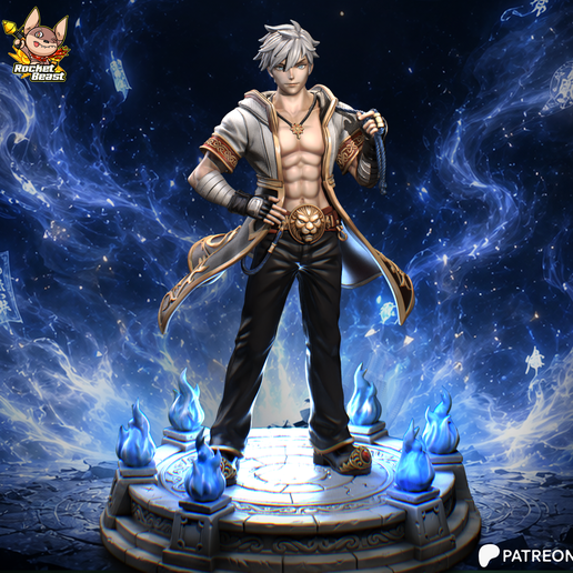 🧸 Monk - Ragnarok Online・ 3D File for 3D printing・Cults