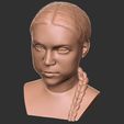 17.jpg Archivo STL Busto de Greta Thunberg para impresión 3D・Modelo para descargar e imprimir en 3D