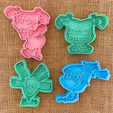 ANGELICA.png ANGELICA RUGRATS COOKIE CUTTER COOKIE CUTTER COOKIE CUTTER