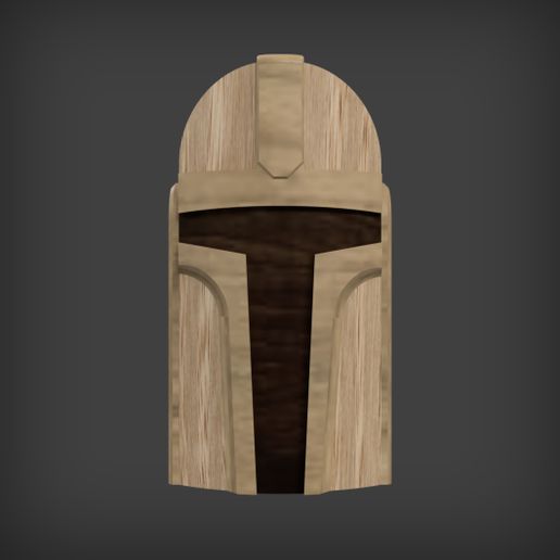 Tiki Mandalorian 3D model