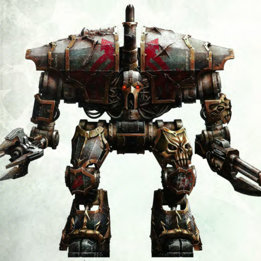 Chaos Decimator Daemon Engine 3D model