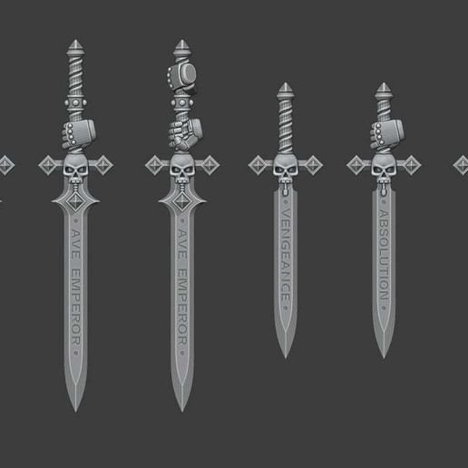 1st Legion Power Swords