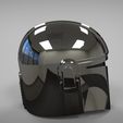 Helmet_V3_3.jpg Full Beskar armor from The Mandalorian UPDATED 3D print model