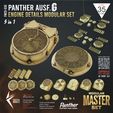 FM025-039.jpg Panther Ausf. G Engine Details [Modular Master Set] FM25-039