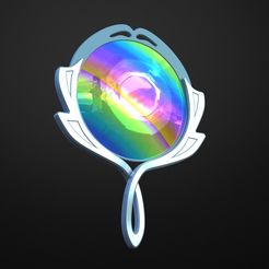 LAZULLI.115.jpg Fichier 3D Miroir Gem - Steven Universe - Lapis Lazuli・Idée pour impression 3D à télécharger