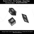 7.jpg Dice Masters - Druckfertig - 16-teiliges Set - Vorgestützte STL-Dateien für den 3D-Druck - mit unserer exklusiven Thornes-Schrift