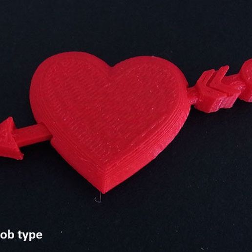 f5cd3af4b75ac450cf1ecfbcd993bafd_display_large.jpg Free STL file Valentines Day Heart with Moving Arrow・Template to download and 3D print, Muzz64