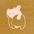 hato.png Cookie Cutter kitty cat / Cookie Cutter Cactus kitty cat