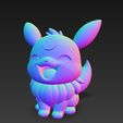 1.jpg eevee eevolutions tiny chibi collection X 9