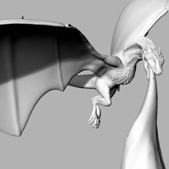 D.jpg STL-Datei Dragon Fire Lamp kostenlos・3D-Drucker-Modell zum herunterladen