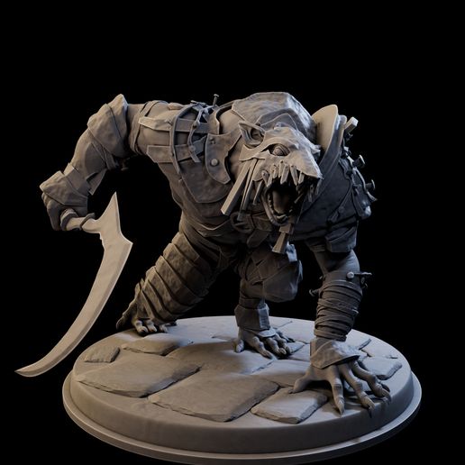 👹 Ratman・ 3D File for 3D printing・Cults