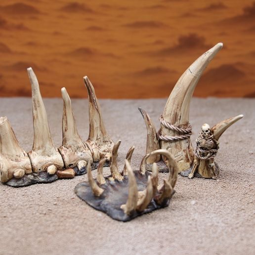 Boneyard-Scatter-Set.jpg Boneyard Terrain Set - Volles Bundle