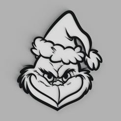 tinker.png The Grinch Christmas Santa Claus Wall Picture
