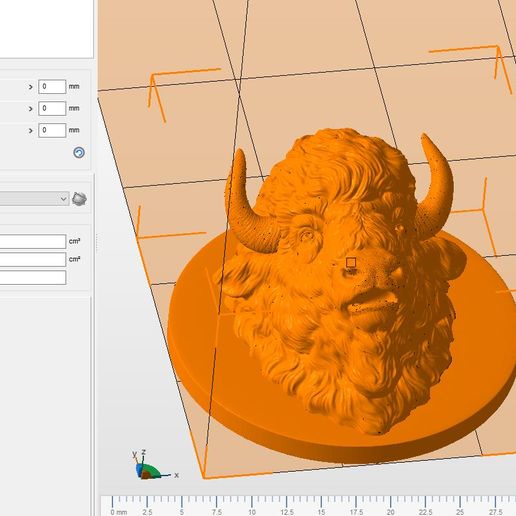 2022-01-15_15-55-23.jpg Download OBJ file Bison angry head • 3D printing design, guninnik81