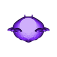 AxoltlFlowerPotHead.stl Axolotl Creature Holding Pearl ( Flower Pot With Hooks )