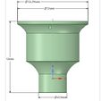 sewer-drain-VT01-11.jpg Flood floor shower Drain kit odor trap 3d-print