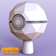 17.jpg Free 3D file Pokemon Ball for Christmas Tree・3D printable model to download
