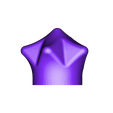 bouton_etoile D30.STL STL file Door knob / door handle / drawer・3D printer design to download