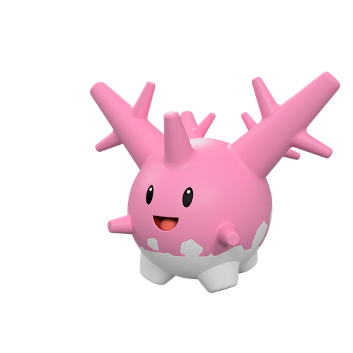 Corsola 3D model